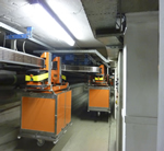 Bauer geared motors power underground monorail at one of Europe’s largest hospitals