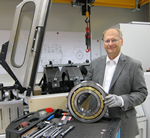 New bearing test rig for medium sized bearings at NKE Austria