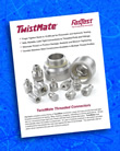 New FasTest Brochure Features Complete Line of TwistMate® Products for Secure Connections to Threaded Ports and Fittings